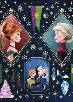 ディズニープリンセス～アナと雪の女王縦長サイズ～